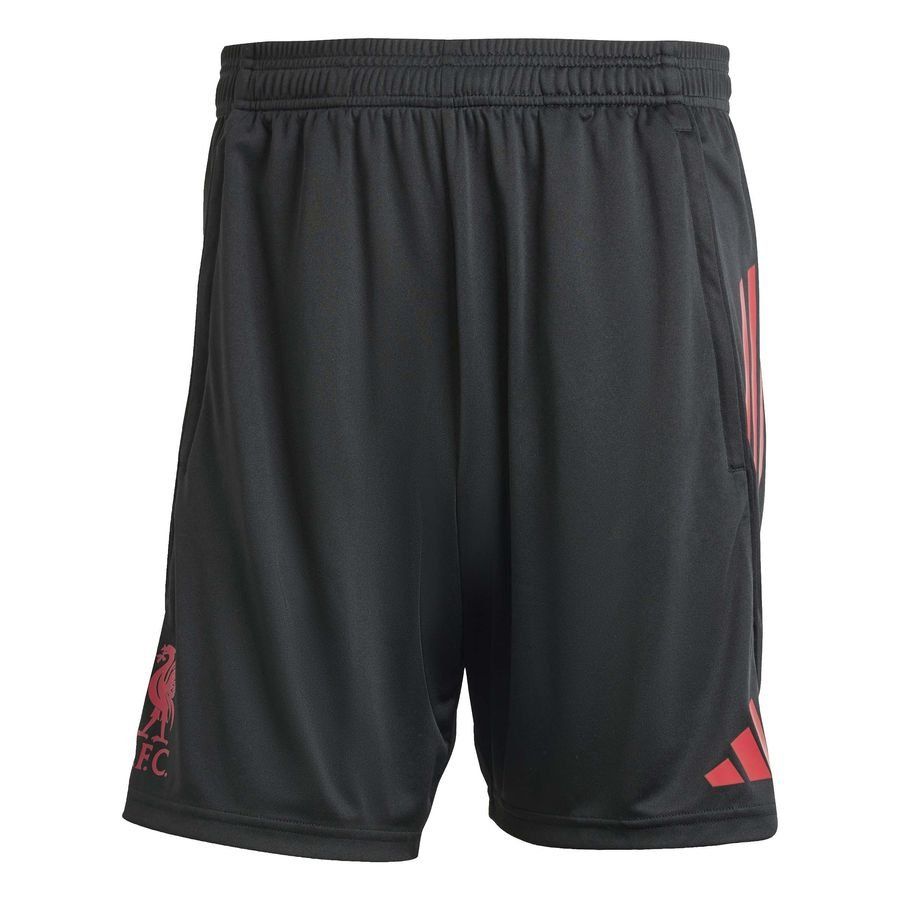 Liverpool Training Shorts Tiro 25 - Black/Strawberry Red/Wonder White - Men's-SoccerKits Hub | Buy Soccer Jerseys Online